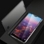 Чехол-книжка mypads clear view cover для samsung galaxy a50 sm-a505f (2019) с полупрозрачной пластиковой крышкой с зеркальной поверхностью синий