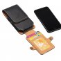 Чехол-кобура mypads сintura для телефона itel it2160 мужской поясной вертикальный, с креплением на пояс / ремень, из импортной эко-кожи