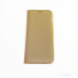 Чехол-книжка mypads для samsung galaxy a5 sm-a520f (2017) с дизайном clear view cover с полупрозрачной пластиковой крышкой с зеркальной поверхностью золотой