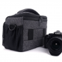 Сетчатая тканевая наплечная сумка mypads tc-1810 для фотоаппарата canon с отделением для дополнительных аксессуаров