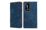 Чехол-книжка mypads для huawei p40 pro+ plus / хуавей p40 про плюс мягкое прикосновение (синий)