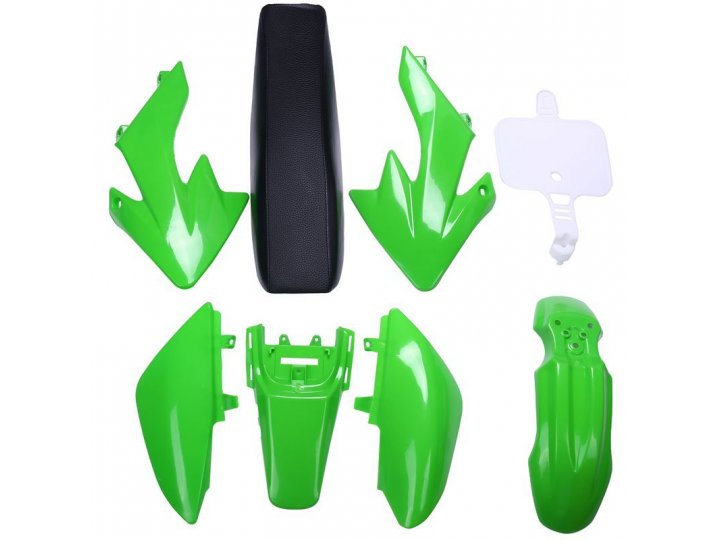 8pcs 50cc 110cc 125cc 140cc пластиковый 4-тактный crf50 pit off-road bike set брызговик сиденье mypads - мотоц..