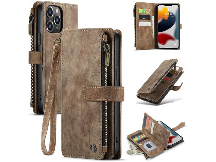 Caseme кошелек-чехол mypads для iphone 13 pro / aйфон 13 про..