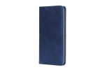 Чехол-книжка mypads для xiaomi redmi note 3 / сяоми редми ноте 3 воловья кожа (синий)