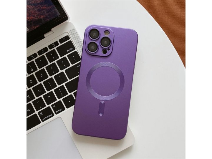 Magsafe чехол для iphone 13 pro со стеклом для объектива камеры mypads..