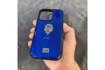 Глянцевый чехол mypads из углеродного волокна для apple iphone 13 с золотым львом