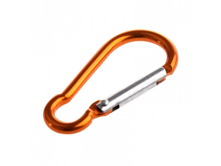 Алюминиевый брелок с карабином mypads shackles gold..