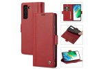Кожаный книжный чехол lcimeeke / mypads для samsung galaxy s21 fe (самсунг галакси с21 фе, s21fe)