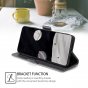 Чехол-книжка mypads для
 zte blade a7 (2019) / зте блэйд a7 2019 (черный + серый)