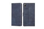 Чехол-книжка mypads для honor 8s / 8s prime / huawei y5 2019 / хонор 8s / хуавей y5 2019 телячья кожа (синий)
