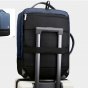 Рюкзак-сумка mypads m62013 трансформер 2 в 1 из нейлоновой непромокаемой ткани для ноутбука huawei honor msi lenovo hp acer 16 / 15.6 / 15.4 / 14.0 / 14.1 дюйма с usb и кодовым замком с отдельным отделением отсеком для хранения обуви мужской женский синий