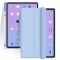 Чехол-обложка mypads il sottile для ipad air 4 (2020) 10.9 / air 5 (2022) 10.9 (mm9 / mme) ультратонкий, трансформируется в подставку, автоблокировка экрана пластиковый голубой