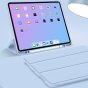 Чехол-обложка mypads il sottile для ipad air 4 (2020) 10.9 / air 5 (2022) 10.9 (mm9 / mme) ультратонкий, трансформируется в подставку, автоблокировка экрана пластиковый голубой