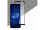 3d/5d защитное изогнутое стекло mypads 5d forti glass для asus rog phone 6 / phone 6d / phone 6d ultimate с закругленными изогнутыми краями которое полностью закрывает экран / дисплей по краям с олеофобным покрытием черное
