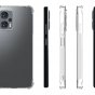 Чехол задняя-панель-накладка-бампер mypads tocco для xiaomi redmi note 11t pro / 11t pro plus / poco x4 gt с усиленной защитой углов противоударный прозрачный