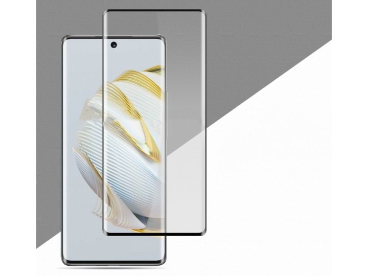3d/5d защитное изогнутое стекло mypads 5d forti glass для huawei nova 10 с закругленными изогнутыми краями кот..