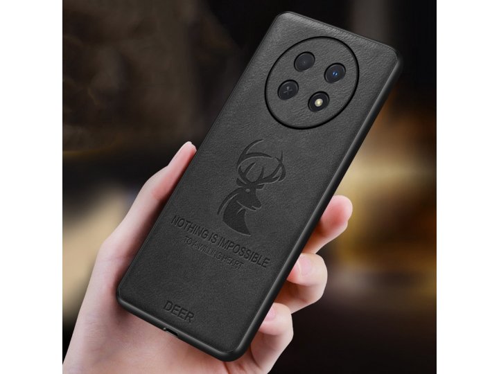 Задняя панель-чехол-накладка mypads «renna» из качественной импортной кожи для huawei enjoy 60x / huawei nova ..
