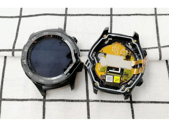 Lcd-жк-сенсорный дисплей-экран-модуль запчасть в сборе с тачскрином на huawei watch 2 (classic / sport) черный..