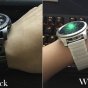 Сменный керамический ремешок для умных смарт-часов huawei watch 2 (classic / sport) / samsung gear s2 classic r7320/r730 с металлическим замком-застежкой и дизайном в стиле «керамика» 22mm