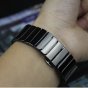 Сменный керамический ремешок для умных смарт-часов huawei watch 2 (classic / sport) / samsung gear s2 classic r7320/r730 с металлическим замком-застежкой и дизайном в стиле «керамика» 22mm