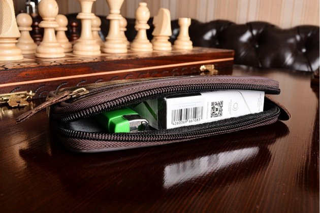 Чехол-сумочка mypads borsa сon zip на молнии для samsung galaxy m31 sm-m315 (2020) с отделениями для различных повседневных мелочей из качественной импортной эко-кожи коричневый